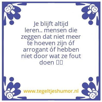Tegeltje: Tip van Tjen