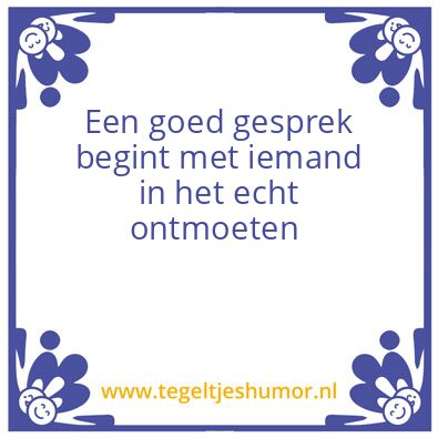 Tegeltje: Reallife