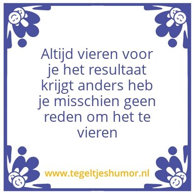 Tegeltje: Tegeltje