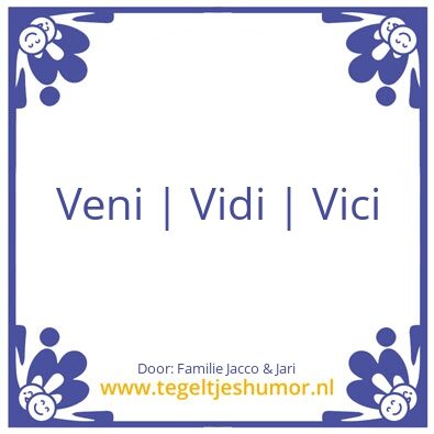 Tegeltje: fefe