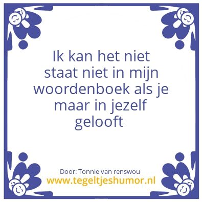 Tegeltje: Wijsheid