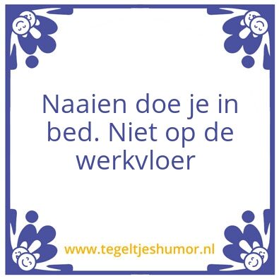 Tegeltje: NAaicursus