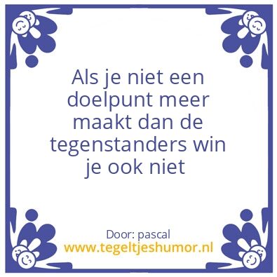 Tegeltje: Cruijffiaans