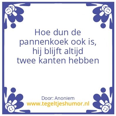 Tegeltje: Tegeltje