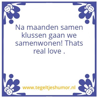 Tegeltje: Yes!