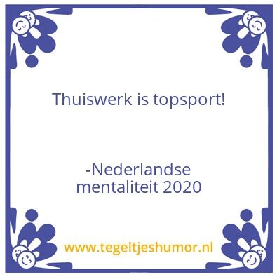 Tegeltje: .