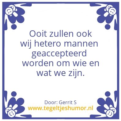 Tegeltje: Ik ben Gerrit