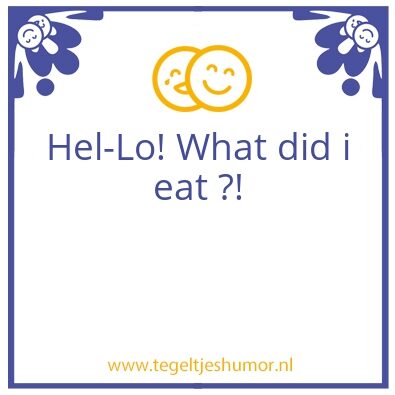 Tegeltje: Realiycheck