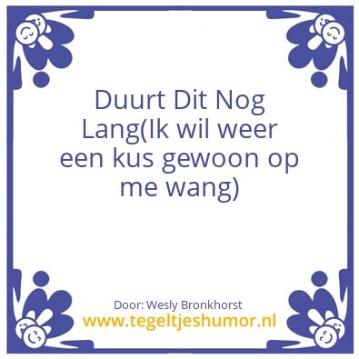 Tegeltje: WB