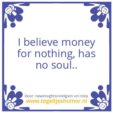 Tegeltje: Now You Know