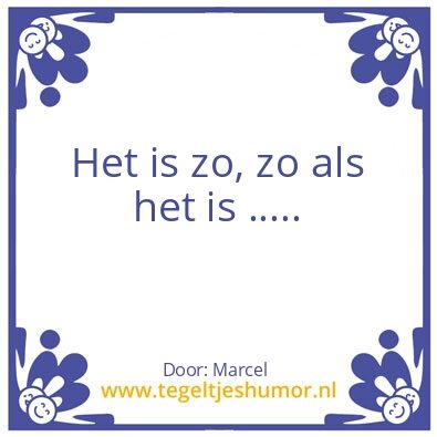 Tegeltje: Mijn motto 2017
