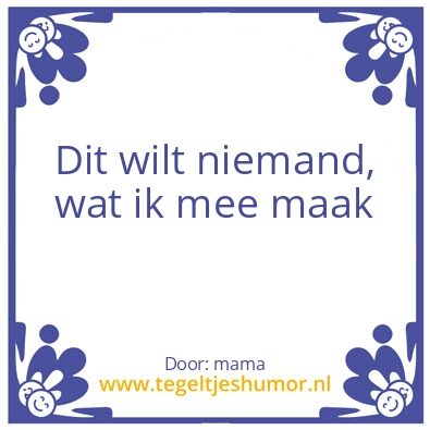 Tegeltje: wijsheden van cheryl