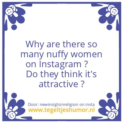 Tegeltje: On instagram..