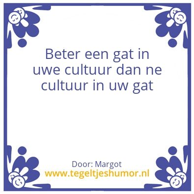 Tegeltje: Brugwijsheden