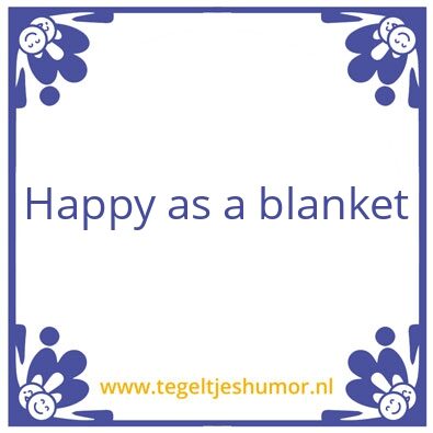 Tegeltje: Shirt
