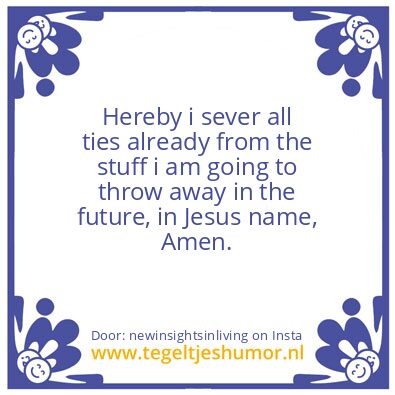 Tegeltje: Hereby