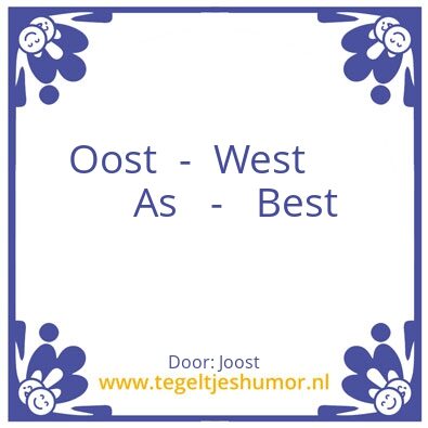 Tegeltje: 1
