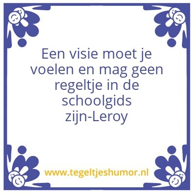 Tegeltje: PO