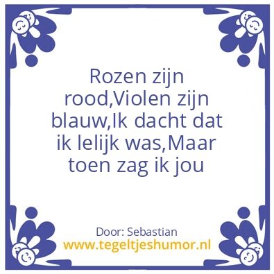 Tegeltje: zinloos