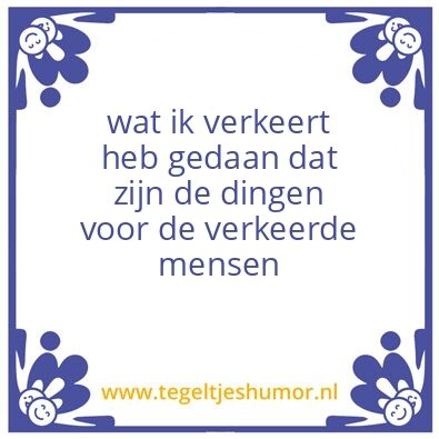 Tegeltje: corrie