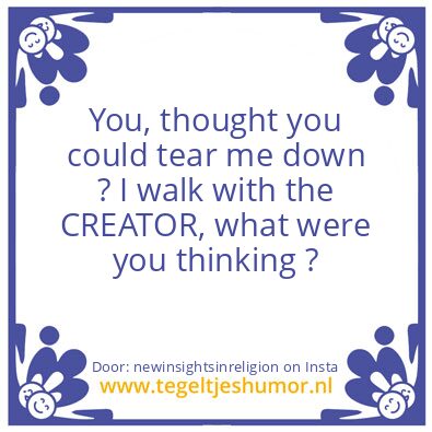 Tegeltje: Your Actions ?