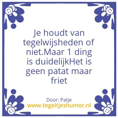 Tegeltje: GS