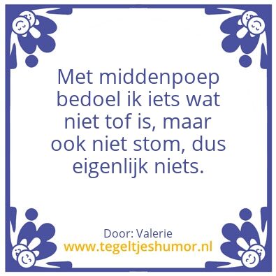 Tegeltje: Tuin