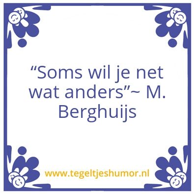 Tegeltje: Mitch