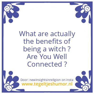 Tegeltje: benefits ?