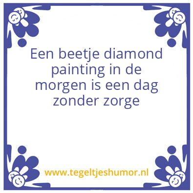 Tegeltje: Werk ethos