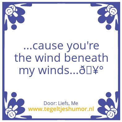 Tegeltje: Thank you