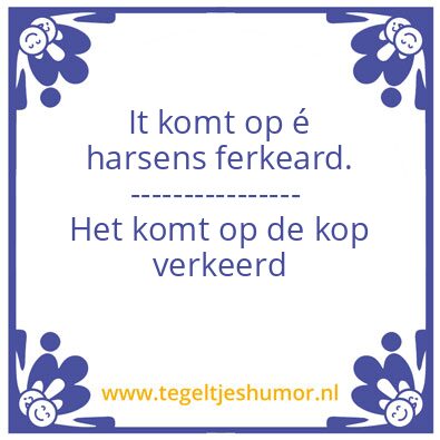 Tegeltje: Ferkeard om