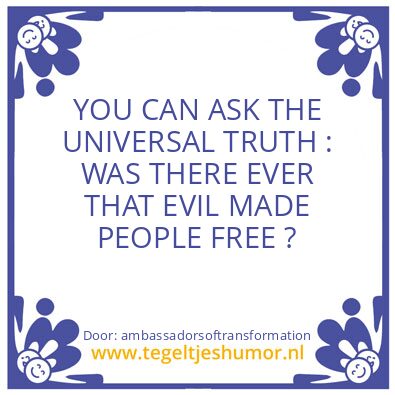 Tegeltje: YOU CAN ASK