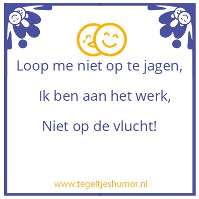 Tegeltje: Psychologen Humor