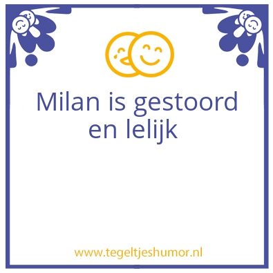 Tegeltje: Henk
