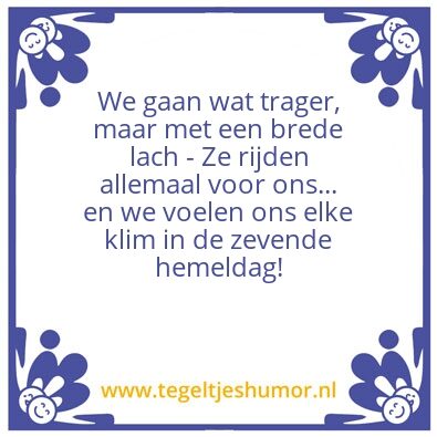 Tegeltje: De doorzetters