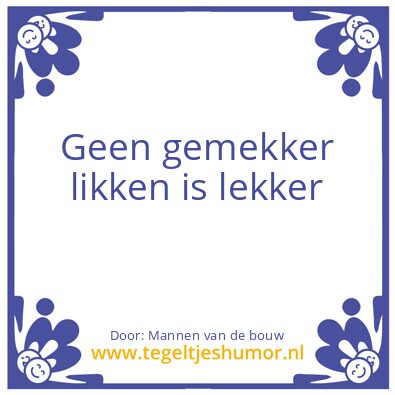 Tegeltje: M&R
