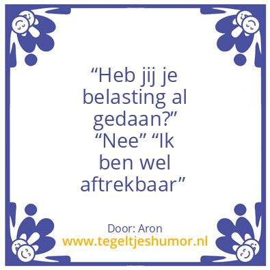 Tegeltje: X