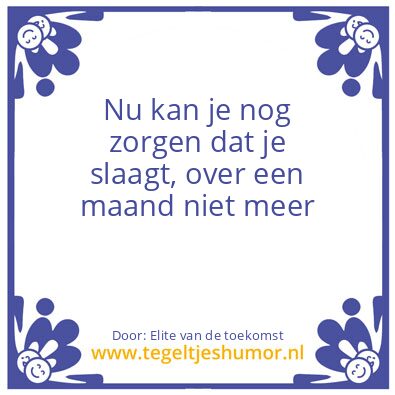 Tegeltje: Motivational