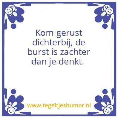 Tegeltje: Biem