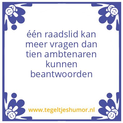 Tegeltje: naam