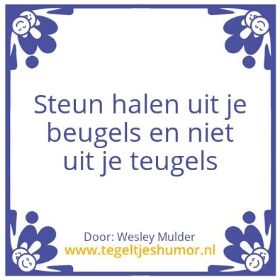 Tegeltje: Mulderstyle