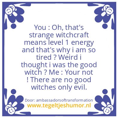 Tegeltje: Im so Spiritual