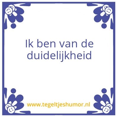 Tegeltje: annelies