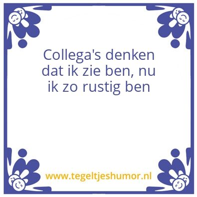 Tegeltje: Verandering