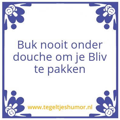 Tegeltje: Zeep