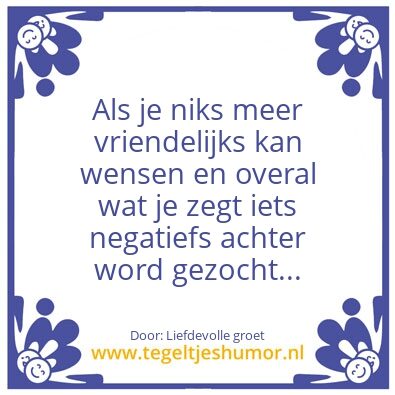 Tegeltje: Fijn weekend