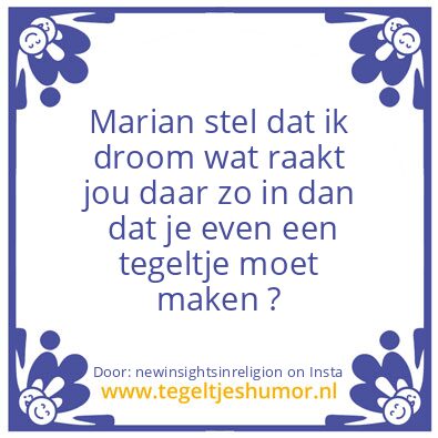 Tegeltje: So called awake ?