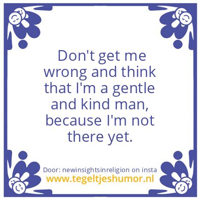 Tegeltje: Not Yet…