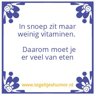 Tegeltje: Snoep